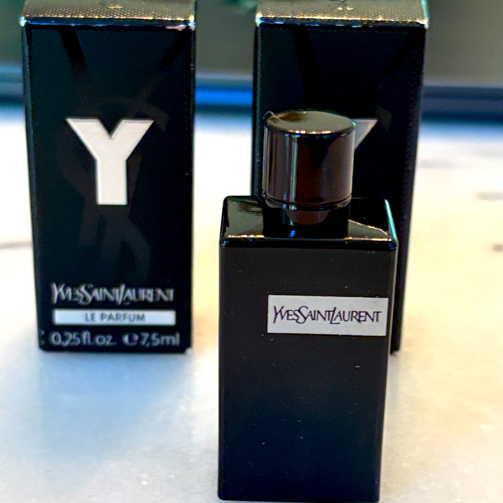 Y Le Parfum By Yves Saint Laurent, Woody Aromatic Fragrance For Men Travel Size